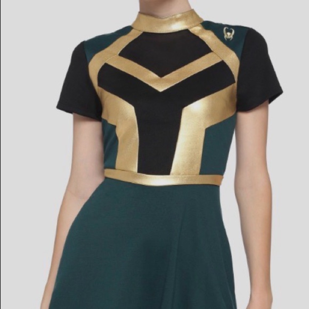 Her Universe Marvel Loki Dress XS